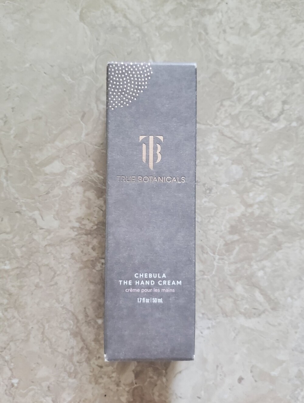 True Botanicals Chebula Hand Cream 1.7oz NEW